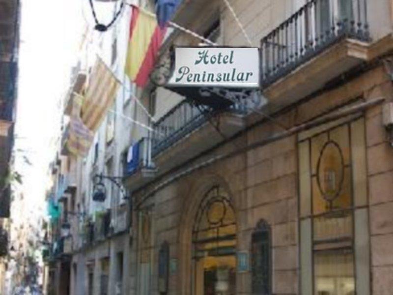 Hotel Peninsular Barcelona Zewnętrze zdjęcie